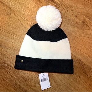 Kate Spade color block beanie
